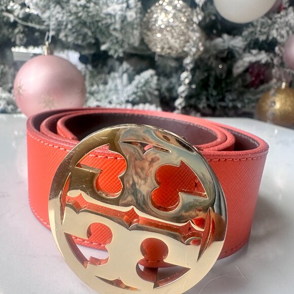 Tory Burch Logo Belt (XS, Authentic) - Picture 2 of 7